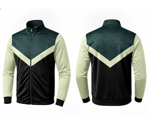 Chaqueta Deportiva con Cierre Completo, Personalizada, para Correr y Hacer Ejercicio, Cálida, Transpirable y de Secado Rápido |   Tallas Hombre Mujer Juvenil - Product Image 4
