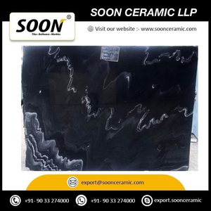 หินอ่อน MERCURY BLACK HONED-1 แผ่นใหญ่ ดีไซน์ทันสมัย ผิวขัดเงา จากโรงงานโดยตรง ราคาถูก เป็นมิตรกับสิ่งแวดล้อม เหมาะสำหรับห้องนั่งเล่นสไตล์ราชสถาน - Product Image 6