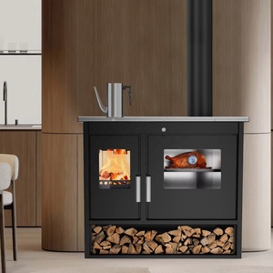 RC1201A Cucina <span class=keywords><strong>a</strong></span> <span class=keywords><strong>Legna</strong></span> da Interni con Forno e Piastra di Cottura, <span class=keywords><strong>Stufa</strong></span> <span class=keywords><strong>a</strong></span> <span class=keywords><strong>Legna</strong></span> per Cucinare e Riscaldare - Product Image 1