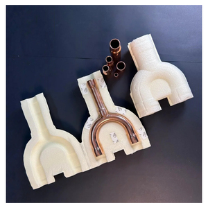 Tuyau de raccordement en cuivre sans soudure série TA VRV Refnet, raccord femelle pour systèmes de climatisation HVAC VRF - Product Image 1