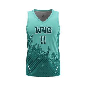Maillot de basketball personnalisé unisexe pour adulte, grande taille, rayé, respirant, avec logo imprimé par transfert thermique sur le devant, pour l'entraînement - Product Image 5
