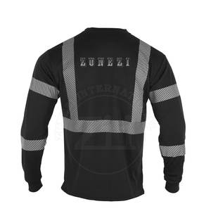 Camisetas de Seguridad Reflectantes de Alta Visibilidad FR, Talla Grande, ANSI Clase 1, Impermeables, con Logotipo Personalizado, Transpirables y Cómodas - Product Image 2