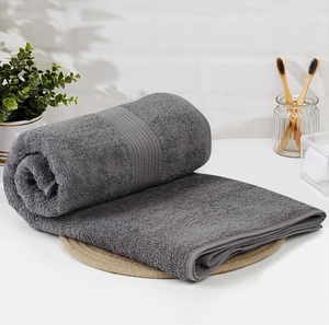 Premium 100% Natural Cotton Compressed Woven 300-500 GSM Superior Soft Feel Custom Private Logo Bulk Supply <b>Towel</b> for Home Hotel - Product Image 5