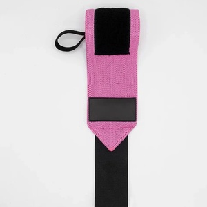 Vente en gros de bandes élastiques de qualité supérieure pour poignets, unisexes, pour la musculation, résistantes à l'usure, logo personnalisé, couleur personnalisée - Product Image 2