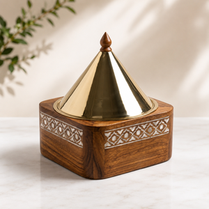 Best selling luxury <b>buffet</b> dish Wooden chafing dish <b>warmer</b> Brass dome lid <b>warmer</b> Hotel catering casserole dish Insulated Dish - Product Image 6