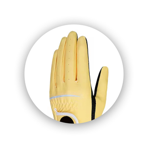High Durability Breathable Leather Golf <b>Gloves</b> with Non-Slip Hand Grips for Men's Outdoor Training and Daily Practice - Product Image 4