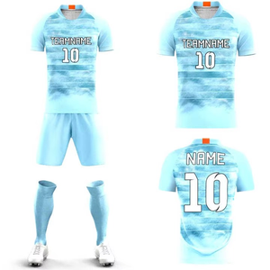 Tenue de football pour enfants de qualité supérieure, ensemble de maillot respirant et durable pour l'entraînement, les matchs et les activités sportives - Product Image 6
