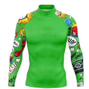 Rashguard personnalisé pour femmes, manches longues, vêtements de sport élégants pour la salle de sport - Product Image 1
