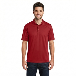 Polo de travail personnalisé avec logo, anti-rétrécissement, sublimation, manches courtes, unisexe, pour homme. - Product Image 1