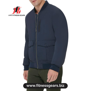 Blouson bomber imperméable pour enfants, blouson bomber uni pour garçons, blouson bomber imperméable pour garçons, blouson bomber uni pour enfants - Product Image 3