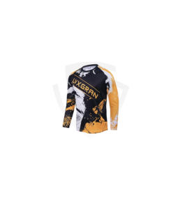 Polo de course moto personnalisé respirant imprimé par sublimation avec nom d'équipe de motocross, séchage rapide, anti-UV, maillot de motocross - Product Image 2