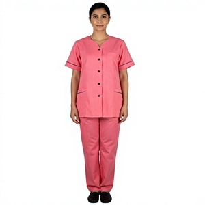 Ensemble d'uniformes médicaux de haute qualité en polyester et coton tricoté, unisexe, avec détection d'aiguilles et fusion sans couture, Maharashtra - Product Image 3