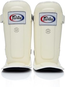 สนับแข้ง MMA แบบสั่งทำพิเศษ คุณภาพพรีเมียม ราคาขายส่ง RTS Fair Tex รุ่นใหม่ ป้องกันขาสำหรับคิกบ็อกซิ่ง ทำจากหนังแท้ OEM - Product Image 4