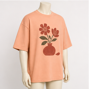 T-shirt moderne surdimensionné en coton 100% tricoté avec impression numérique, motif personnalisé, séchage rapide, pour homme TSA-SPT-0033 - Product Image 5