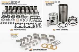 GENUINE OVERHAULING REBUILD <b>KIT</b> for for <b>ENGINE</b> C7 LINER PISTON RING 7E5213 4P6914 3153395 2767476 3707930 DIESEL PARTS - Product Image 2