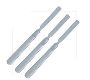 Stainless Steel Mixing Spatula Single End Satin Bright <b>Polished</b> Dental Cement and Double End Lab <b>Wax</b> Spatula - Product Image 1
