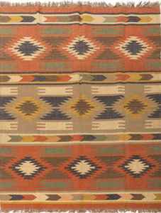 Alfombras Kilim de Yute y Lana Tejidas a Mano, Antideslizantes y Ecológicas para Sala de Estar, Dormitorio y Estudio - Product Image 5