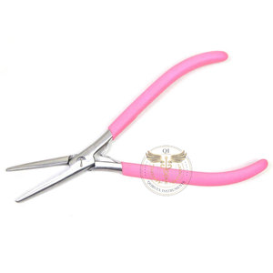 Alicates Profesionales para Extensiones de Cabello de Punta Plana – Herramienta de Acero Inoxidable para Micro Anillos y Crimpado de Cuentas para Salón y Uso Doméstico/DIY - Product Image 1