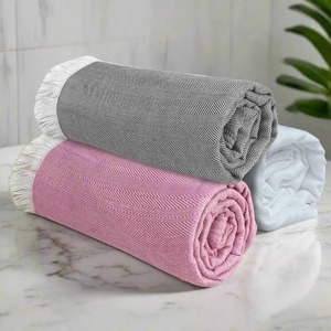 Serviette de bain en fibre de bambou 100% de qualité supérieure, douce, très absorbante, séchage rapide, écologique, pour hôtels et spas - Product Image 6