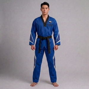 Tenue de Taekwondo et de Boxe Personnalisable 2026 – Taille Ajustable, Vêtement d'Arts Martiaux OEM en Polyester/Nylon Extensible, Unisexe Adulte – Vente en Gros - Product Image 1