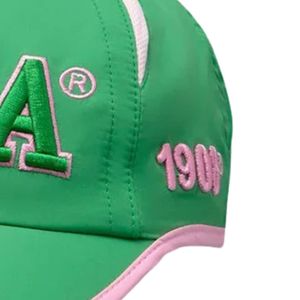 Green Embroidered Featherlite <b>Cap</b> Women's Casual Sports <b>Hat</b> Outdoor Fashion Headwear Adjustable Baseball <b>Cap</b> Stylish Everyday - Product Image 4
