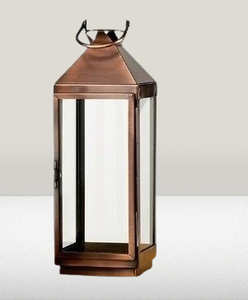 New Trending Factory Selling Copper Finish Metal Candle <b>Lantern</b> With Superior Quality for Wedding & Hotels <b>Small</b> Size - Product Image 2