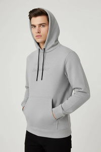 Sudadera con Capucha ''SOSH 4'' para Hombre, Sudadera de Forro Polar con Estampado de la Costa Oeste - Product Image 2