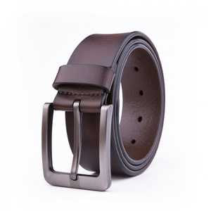 Cinturones de Cuero para Hombre de Alta Calidad, Lujosos y Elegantes, Muy Demandados, Hechos en Pakistán, con Color Personalizado - Product Image 3