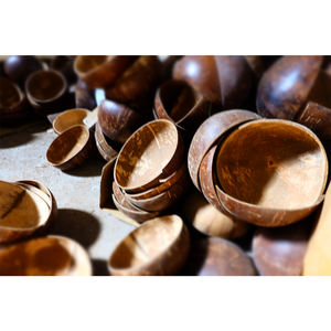 Cuencos de coco ecológicos naturales 100% de alta calidad, artesanía exquisita de Vietnam - Product Image 3