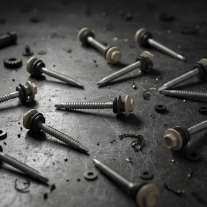 PDC Model 12 Hex Head Self Drilling <b>Screw</b> Carbon Steel Class 4.8 & 6.8 Zinc/<b>Galvanized</b> Coarse Thread DIN Standard Inch - Product Image 4