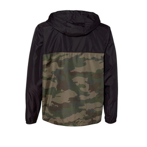 Wholesale <b>Men's</b> New Camouflage Print Hooded Soft Shell <b>Jacket</b> Zip Front Water Resistant Outdoor Wear Regular Fit - Product Image 2