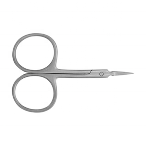 Tijeras de uñas de manicura de cutícula curvada de belleza de cejas de 3,5mm de espesor portátil de alta calidad - Product Image 5