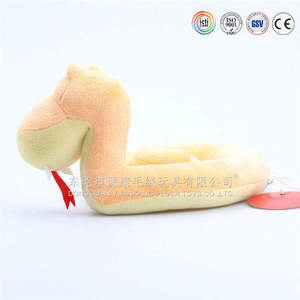 Wholesale Imported Snake <b>Stuffed</b> Animal <b>Toy</b> High-Quality <b>Soft</b> Plush Filled with PP Cotton - Product Image 6