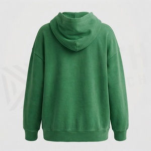 Sudadera con Capucha para Mujer, Lavado Ácido, Ecológica, Transpirable, de Forro Polar, con Cordón Ajustable, Corte Holgado, Diseño Frontal con Logotipo Personalizado - Product Image 2