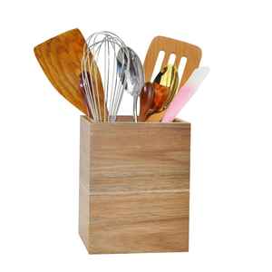 Wooden <b>Desk</b> Organizer Pen Holder Office Supply Storage Box with Metal Handle Rustic Wood Stationery Organizer for <b>Desk</b> - Product Image 5