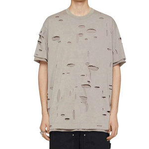 New Arrival Distressed <b>T</b>-Shirt 100 % Cotton Material Distressed <b>T</b>-Shirt Unique Style Distressed <b>T</b>-Shirts 2026 - Product Image 2