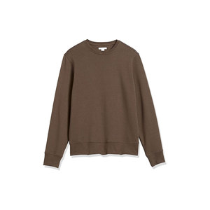 Sweatshirts personnalisés en denim à coupe ample avec fermeture éclair intégral pour hommes Style décontracté imperméable d'hiver couleur unie lavée par les grossistes - Product Image 1