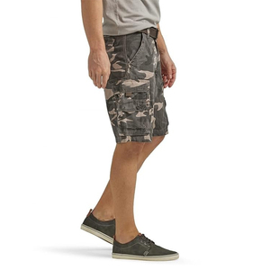 Wholesale Mens Canvas <b>Cargo</b> Shorts 100% Cotton Breathable Outdoor Casual Multi-Pocket Shorts Custom Logo OEM - Product Image 3