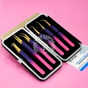 แหนบต่อขนตาแบบแยกขนตาได้90องศาปริมาณ45ปลายทำจากเหล็กญี่ปุ่น - Product Image 5