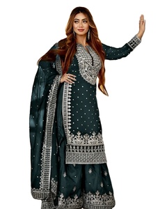 Punjabi สาวเซ็กซี่สวยทันสมัยอินเดียตรงใส่สบายและพึงพอใจ salwar kameez - Product Image 1