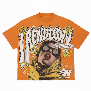 T-shirt unisexe en coton 100% premium, coupe classique, streetwear personnalisé, avec logo personnalisé, tissu tricoté, écologique - Product Image 3