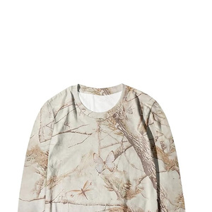 Sudadera Clásica de Cuello Redondo con Camuflaje Verde para Hombre y Mujer, Sudadera Cómoda con Estampado de Camuflaje para un Estilo y Comodidad Diarios - Product Image 4