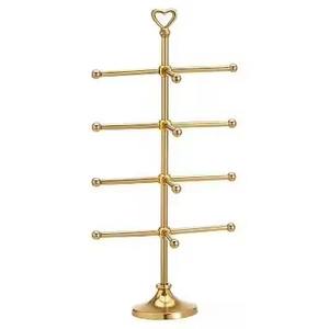 Expositor de Joyería Metálico Decorativo, Organizador de Joyas en Forma de Árbol - Product Image 5