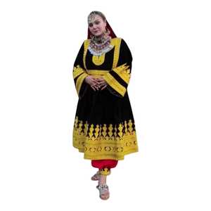 Traditional Women's Bohemian Long <b>Dress</b> Custom Color OEM ODM Manufacturer Afghani Casual <b>Dresses</b> Wholesale - Product Image 1