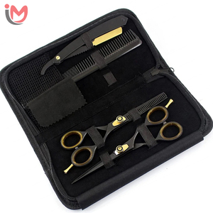 Kit de ciseaux de coiffure professionnels de 6 pouces de haute qualité pour salon, vente en gros OEM - Product Image 1