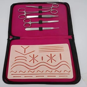 Professional Durable Suture Practice Kit Surgery Training Surgical Suture Pad PVC <b>Silicon</b> Customized Size OEM Medical <b>Tools</b> - Product Image 2
