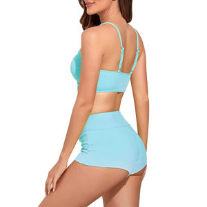 Traje de Baño Bikini de Alta Calidad, Última Moda, para Mujer, con Precio Económico, Bikini Sublimado con Logotipo Personalizado, Pakistán - Product Image 3