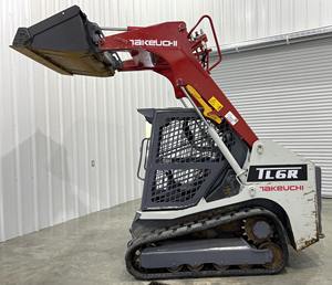รถตักล้อยางขนาดเล็ก Takeuchi TL6R รถตักตีนตะขาบ รถตักไม้ซุง รถตักหน้าขุดขนาดเล็ก รถตักแทร็กขนาดกะทัดรัด รับประกัน 1 ปี สำหรับงานก่อสร้างในฟาร์ม - Product Image 4