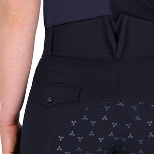 High Quality 4-way Stretch Horse Riding Breeches <b>Leggings</b> Tights <b>Equestrian</b> Wear Pants on Technical Fabric with Soft Feel - Product Image 3