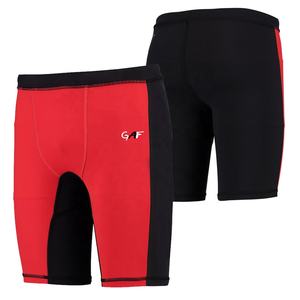 GAF Hommes Running Sports Workout Fitness Compression Collants Base Layer Compression Shorts Homme 4 Way Stretch Shorts - Product Image 1